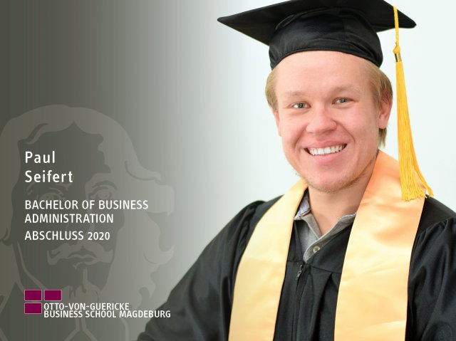 Paul Seifert (BBA-Abschluss 2020)